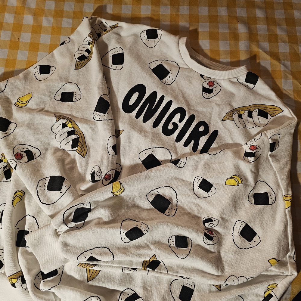 Onigiri Graphic Sweatshirt - Picture 2 of 3